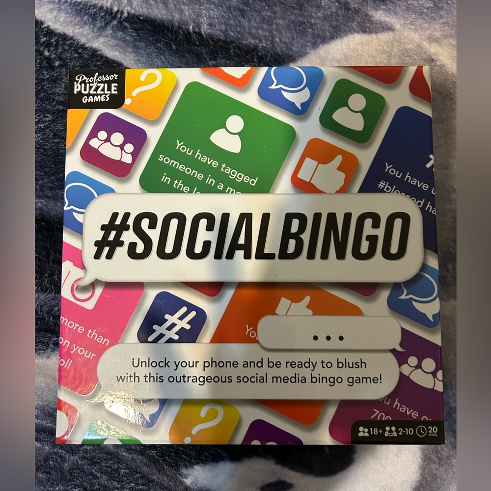 Social bingo game